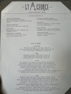 Menu photo 3 By George Restaurant & Bar Atlanta, GA Menu photo 3 By George Restaurant & Bar Atlanta, GA