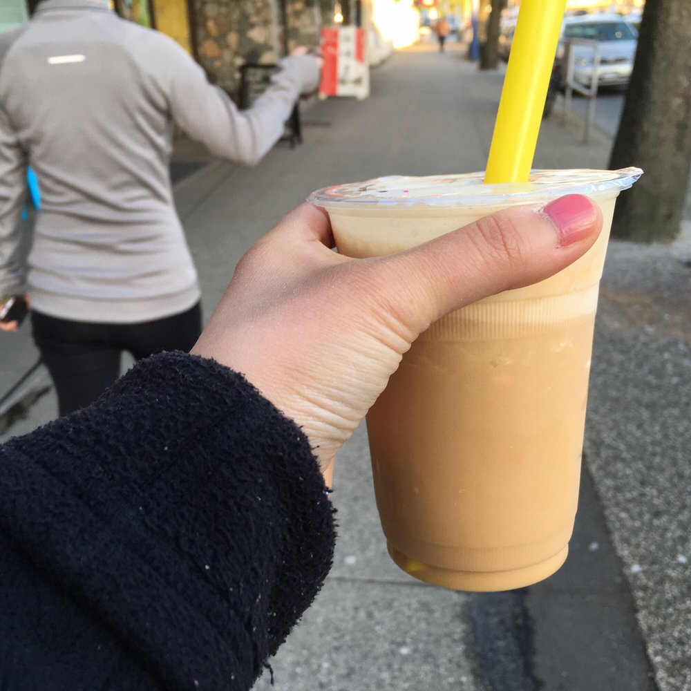 Milk & Sugar Cafe - Coffee Float with vanilla icecream $2.59 - Ice Cream & Frozen Yogurt Near Me - Vancouver, British Columbia Milk & Sugar Cafe - Coffee Float with vanilla icecream $2.59 - Ice Cream & Frozen Yogurt Near Me - Vancouver, British Columbia