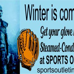 Sports Outlet - Glove repairs, Changing the lace color, Steaming & Conditioning At Sports Outlet 703 Black Horse Pike, Glendora