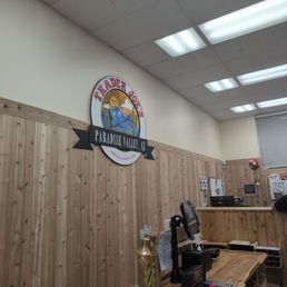 Cute location sign