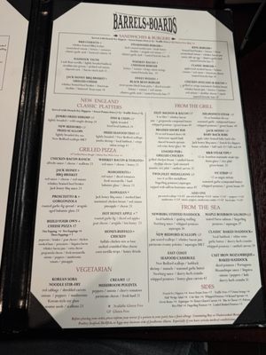 Menu photo 4 Barrels & Boards Raynham, MA