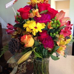 Jeffersontown Tam's Florist - Mom's B-Day flowers! Vintage Autumn Blooms was the arrangement name (in Oct.). She loved them!