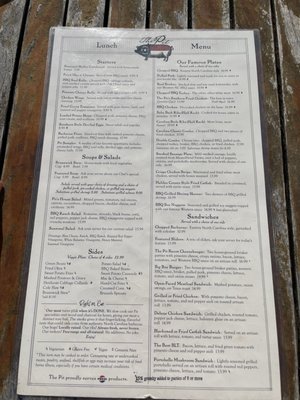 Menu photo 2 The Pit Raleigh, NC Menu photo 2 The Pit Raleigh, NC