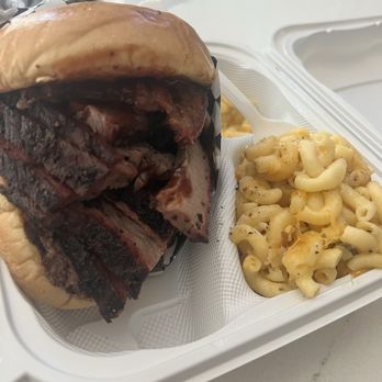 More Than Just The Tip - BBC Burger with Mac n Cheese - Barbeque Near Me - Madera, California More Than Just The Tip - BBC Burger with Mac n Cheese - Barbeque Near Me - Madera, California