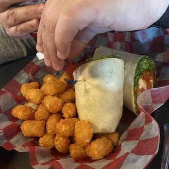 Monk's Bar & Grill - Buffalo Chicken Wrap - Sports Bars Near Me - Middleton, Wisconsin