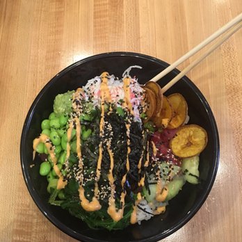 Poki Poki - Standard Poke bowl, too much rice for my taste. Much prefer sushi in a roll so that it doesn't mush together. - Poke Near Me - Albuquerque, New Mexico Poki Poki - Standard Poke bowl, too much rice for my taste. Much prefer sushi in a roll so that it doesn't mush together. - Poke Near Me - Albuquerque, New Mexico