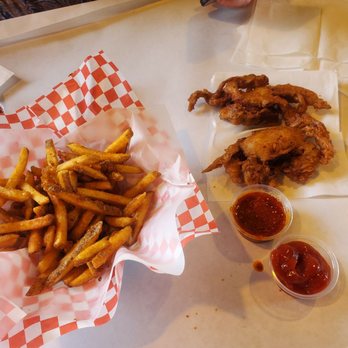 Star Crab - Soft shell crabs with Cajun fries! Cajun sauce perfectly paired with the delicious crunch and flavor of the crab! - Cajun/Creole Near Me - Upland, California Star Crab - Soft shell crabs with Cajun fries! Cajun sauce perfectly paired with the delicious crunch and flavor of the crab! - Cajun/Creole Near Me - Upland, California