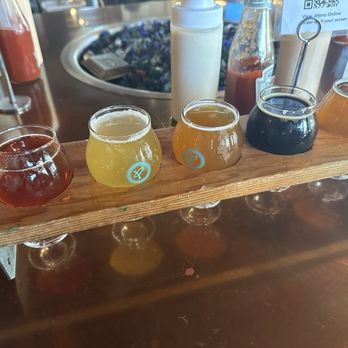 Perihelion Brewery - Pride flight - Burgers Near Me - Seattle, Washington