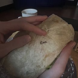 sharpie on the burrito