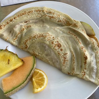 Speggtacular Clearwater Beach - French Crepe with Ham, Pears, and Brie - New American Near Me - Clearwater, Florida Speggtacular Clearwater Beach - French Crepe with Ham, Pears, and Brie - New American Near Me - Clearwater, Florida