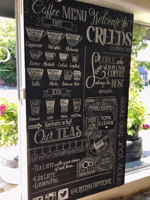 Menu photo 7 Creeds Coffee Bar Toronto, ON Menu photo 7 Creeds Coffee Bar Toronto, ON