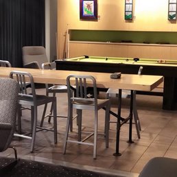 I spy a little pool table with my eye...