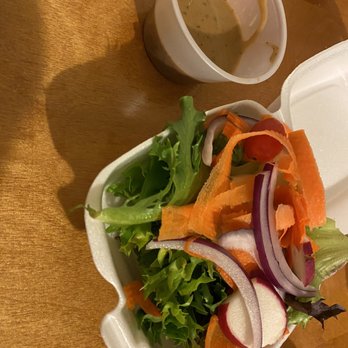 Di Lisio's - Side house salad with balsamic - Italian Near Me - Winston-Salem, North Carolina
