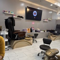 Pedicure area