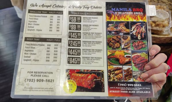 Menu photo 4 Manila BBQ & Seafood Grill  Henderson, NV