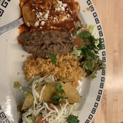 Lucy's Cafe West - Taco, enchiladas, rice and beans