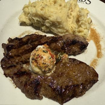 Firebirds Wood Fired Grill - 10 oz Steak and Parmesan Mashed Potatoes - Seafood Near Me - Alpharetta, Georgia