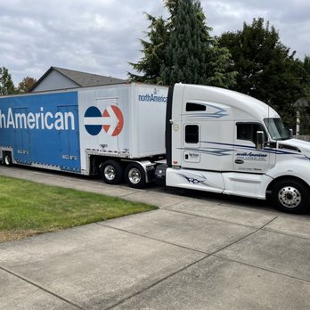 North American Van Lines - Truck! 3 homes inside. - Movers Near Me - Vancouver, Washington