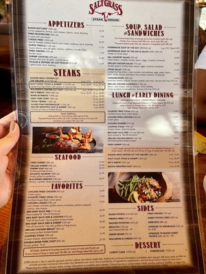 Menu photo 7 Saltgrass Steak House Fort Worth, TX Menu photo 7 Saltgrass Steak House Fort Worth, TX