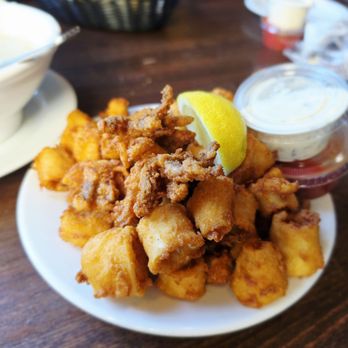 Barbara's Fishtrap - Fried Calamari - Seafood Near Me - Half Moon Bay, California Barbara's Fishtrap - Fried Calamari - Seafood Near Me - Half Moon Bay, California