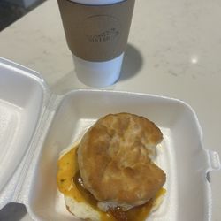Breakfast Biscuit and Teddy Graham Coffee