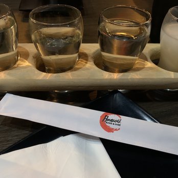 Harumi - Sake 101 flight - Sushi Bars Near Me - Peoria, Arizona