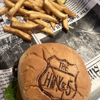 The Highway 5 - a burger and french fries - Pubs Near Me - Hibbing, Minnesota