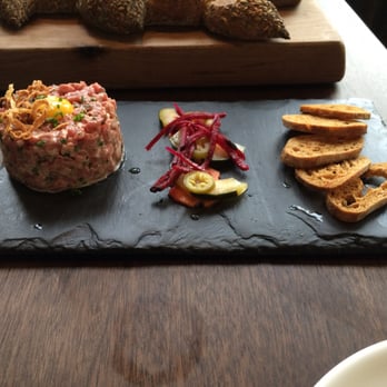 Woods Hill Table - Beef Tartare - New American Near Me - Concord, Massachusetts