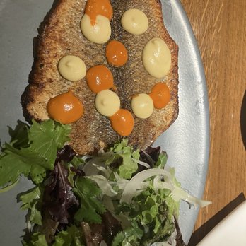 Joy by Seven Reasons - Wildly under seasoned branzino. Looks good, tastes like a waste of money - Latin American Near Me - Chevy Chase, Maryland Joy by Seven Reasons - Wildly under seasoned branzino. Looks good, tastes like a waste of money - Latin American Near Me - Chevy Chase, Maryland