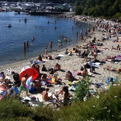 Bygdøy Sjøbad - Fullt som faen, som Ari Behn ville sagt det. Hvertfall på den eneste varme søndagen på slutten av sommer'n.