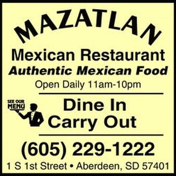 Mazatlan Mexican Restaurant - Logo 02 - Steakhouses Near Me - Aberdeen, South Dakota