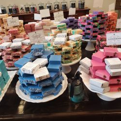 Bathhouse Soapery - Bars of scented soaps