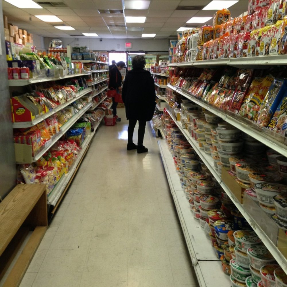 Tomato Japanese Grocery - The food prep aisle: ramen, curry, seaweed, mochi, tea and canned goods - International Grocery Near Me - Marietta, Georgia