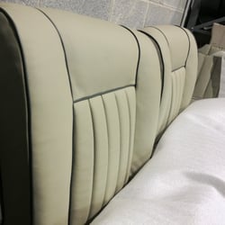Lim's Custom Top & Upholstery - 1952 Mercedes 300s Roadster, Custom Seats.
