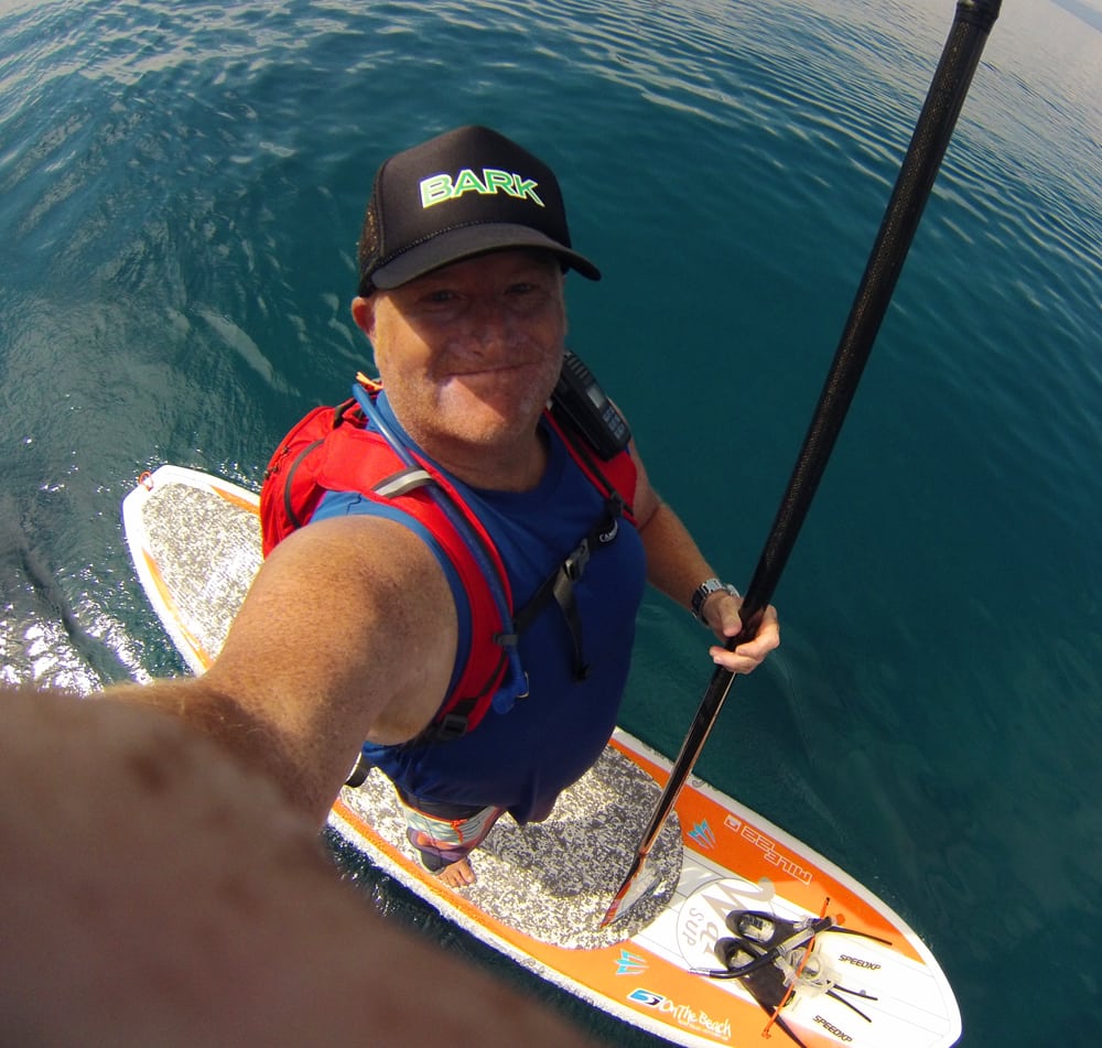 SUP with Mike Logo