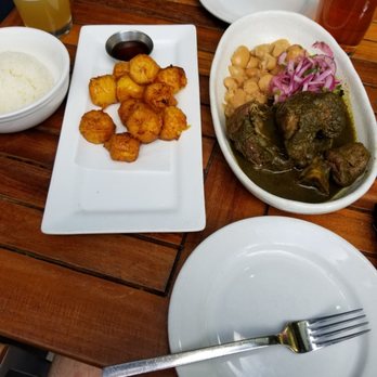Parada - Fried plantains and lamb. Amazing. - Peruvian Near Me - Walnut Creek, California