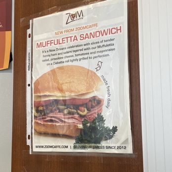 ZoomCaffe - Muffuletta sandwich - Coffee & Tea Near Me - Palo Alto, California ZoomCaffe - Muffuletta sandwich - Coffee & Tea Near Me - Palo Alto, California