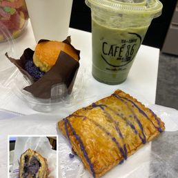 Ube Leche Flan Cupcake