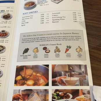 RAKKAN Ramen - Folsom - Menu 11/2023 - Ramen Near Me - Folsom, California