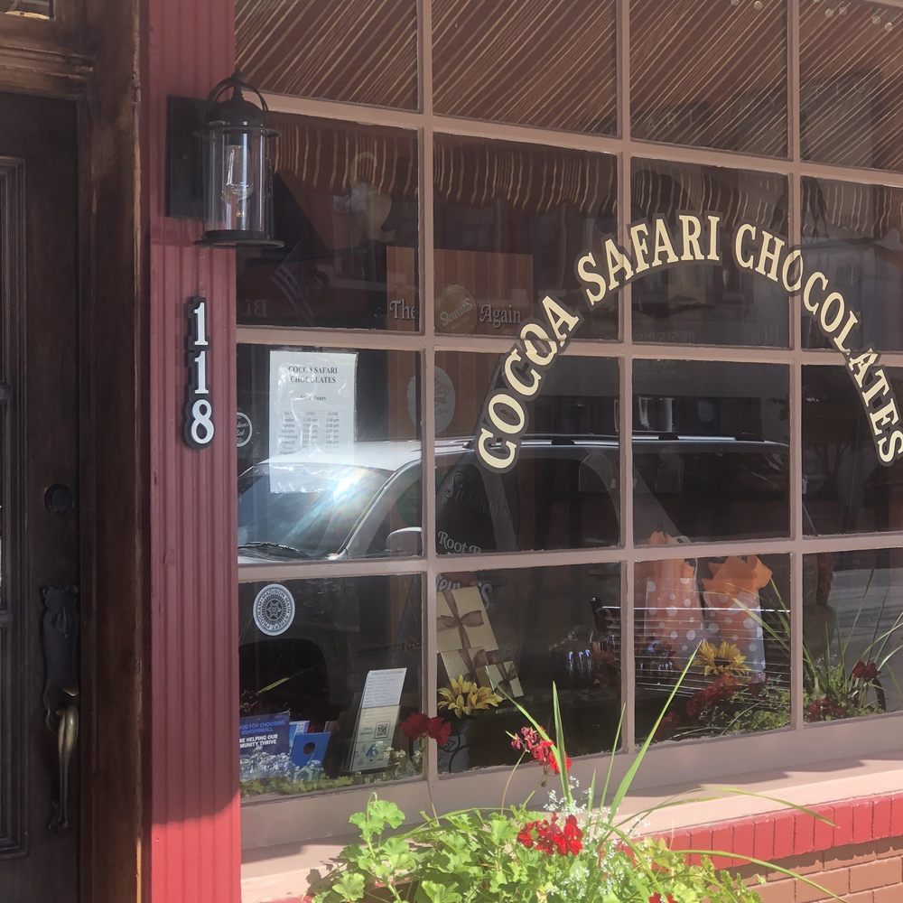 Cocoa Safari Chocolates - the outside of the building - Candy Stores Near Me - Madison, Indiana