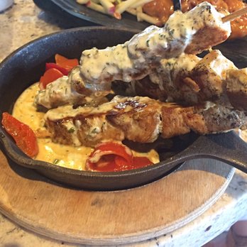 Topgolf - Greek chicken skewers - Golf Near Me - Las Vegas, Nevada