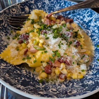 Bar Mezzana - Raviolo all'Uovo - Italian Near Me - Boston, Massachusetts