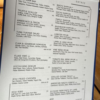 JeJu Noodle Bar - Menu from July 2025 - Korean Near Me - New York, New York JeJu Noodle Bar - Menu from July 2025 - Korean Near Me - New York, New York