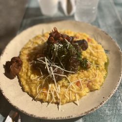 Arbore Gastrobar - Risotto con tiras de churrasco