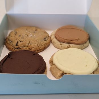Cookie Friday - four cookies in a box - Desserts Near Me - Henderson, Nevada