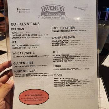 Avenue Ale House - Drinks - American Near Me - Oak Park, Illinois
