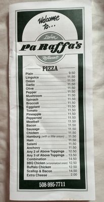 PA RAFFA’S ITALIAN RESTAURANT - Updated January 2026 - 78 Photos & 168 ...