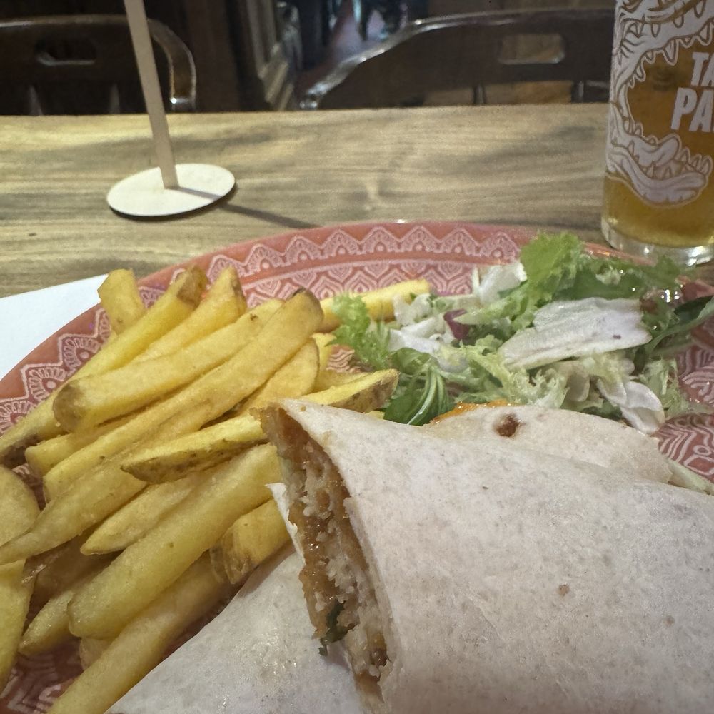 Old Market Tavern - The light snack wrap with chips! - Pubs Near Me - Bristol, BST