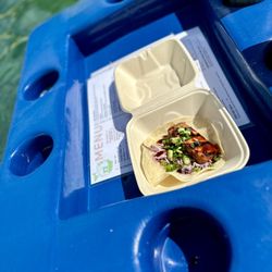 Lime Out - Taco of the day: ahi with eel sauce