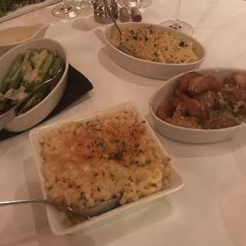 Ciera Steak + Chophouse - Mac cheese, garlic potatoes, asparagus, mashed potatoes - Steakhouses Near Me - Stateline, Nevada